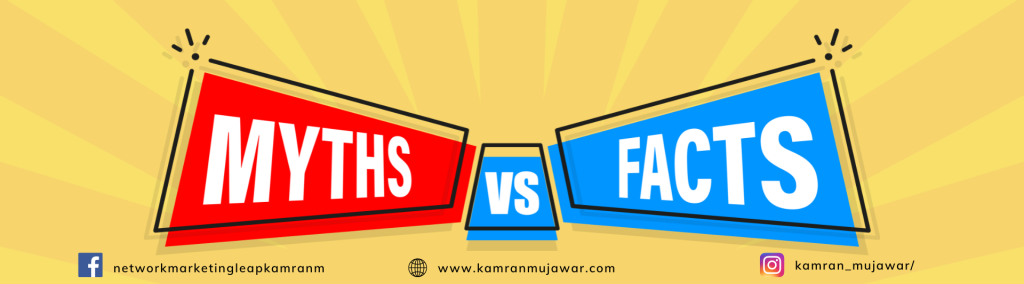 myths and facts of network marketing image
